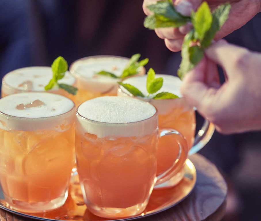 Hootenanny Cocktail Drambuie, Beer & Grapefruit Drink Drambuie